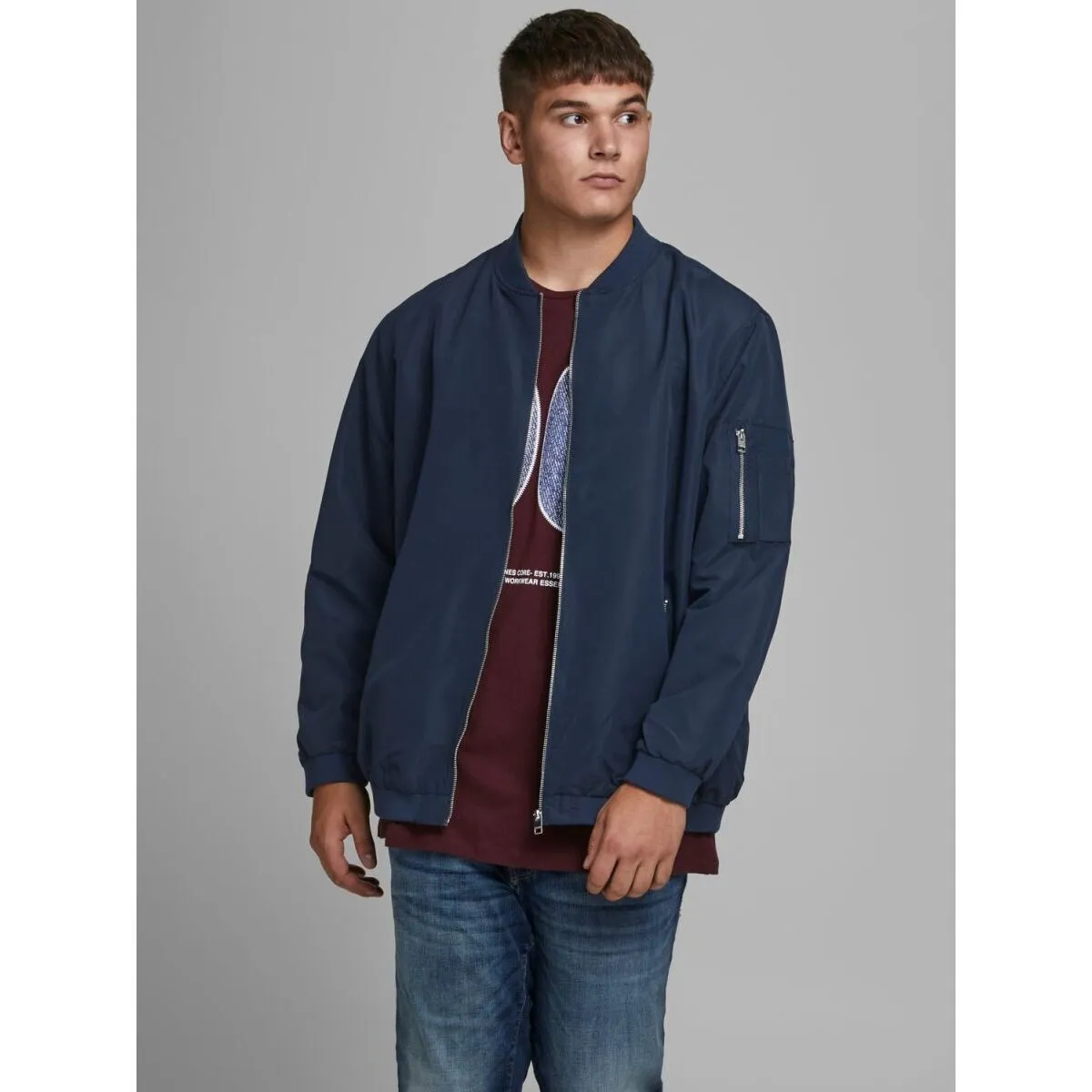 12173990 RUSH BOMBERNAVY BLAZER