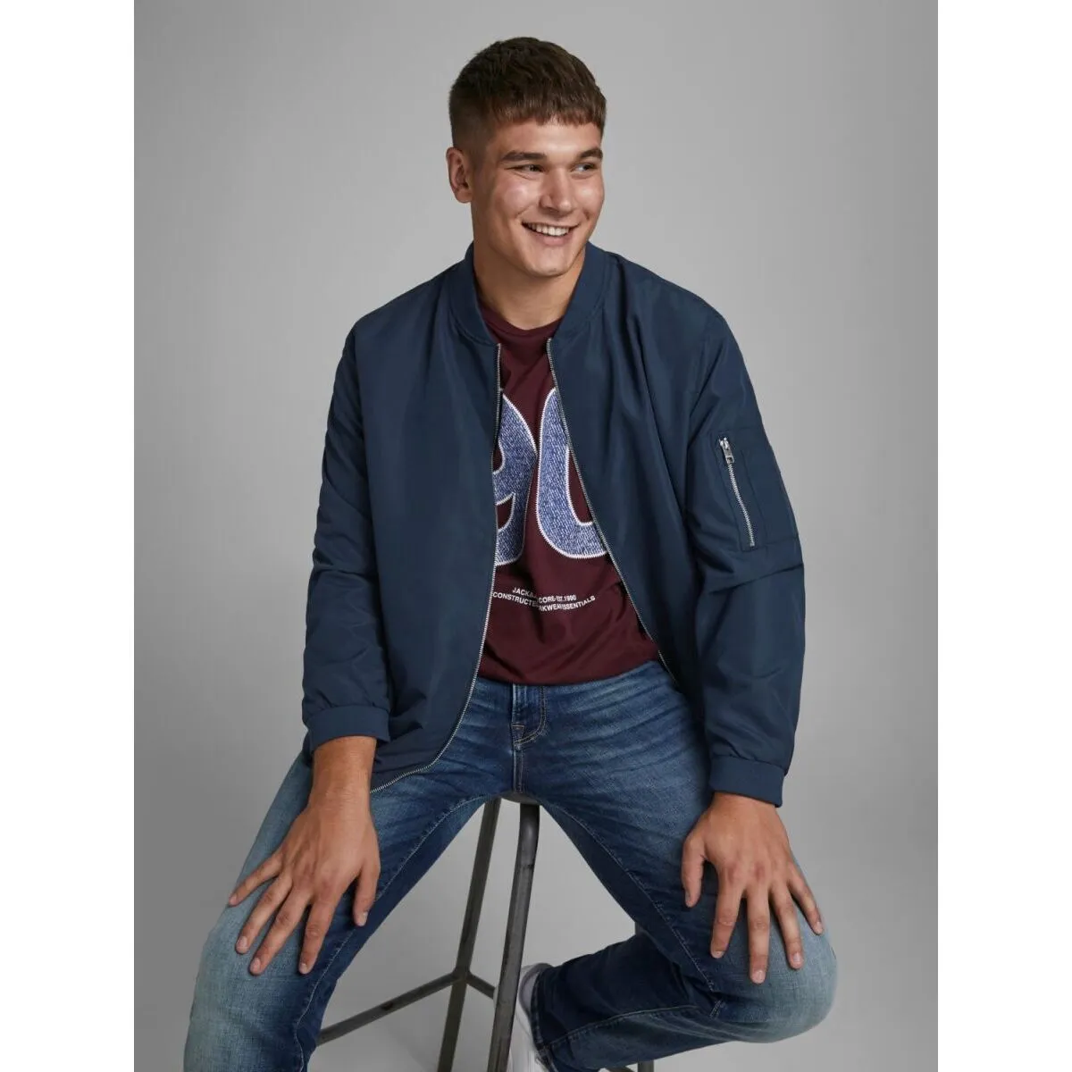 12173990 RUSH BOMBERNAVY BLAZER