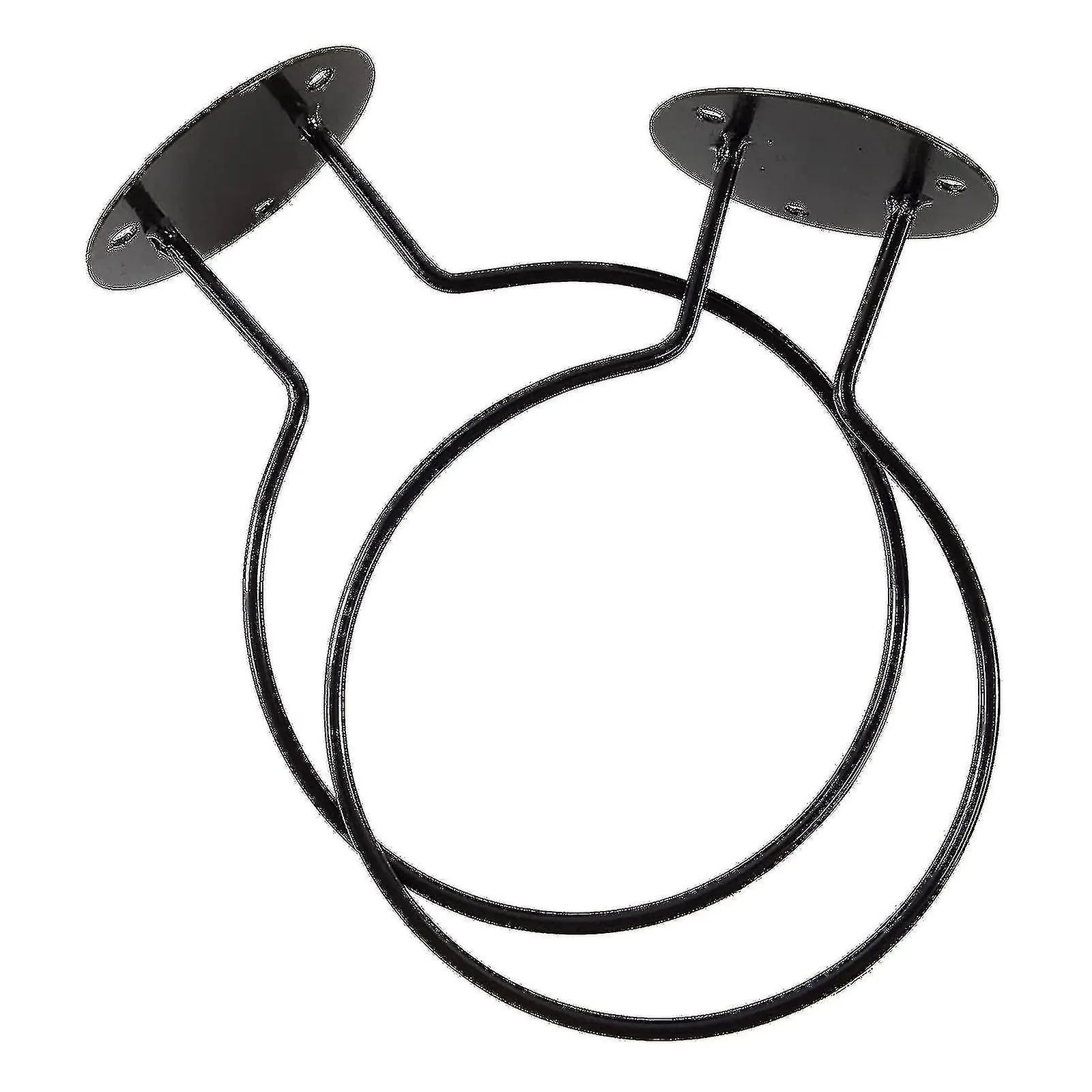 2pcs Soporte de pelota montado en la pared para baloncesto voleibol rugby soccerab