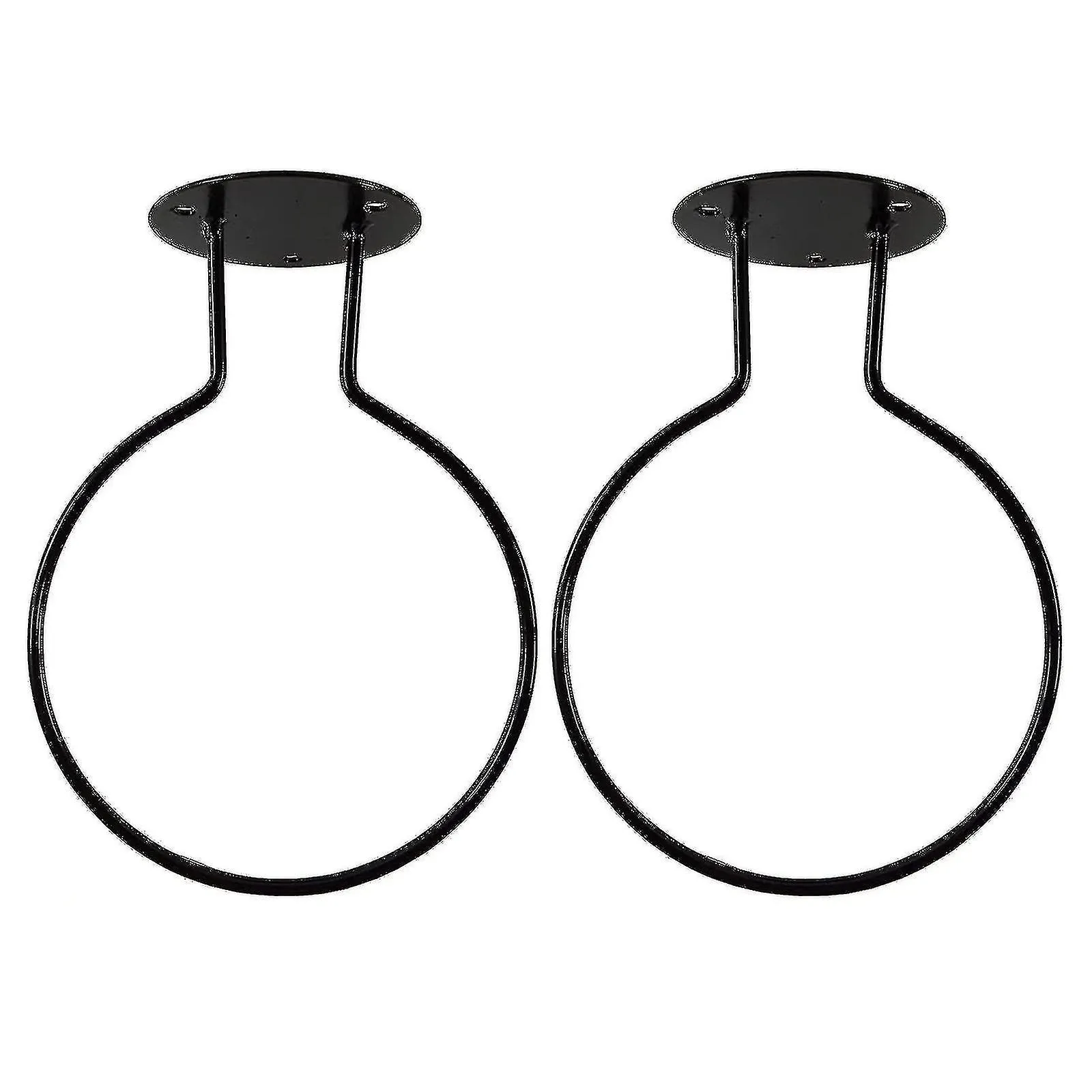 2pcs Soporte de pelota montado en la pared para baloncesto voleibol rugby soccerab