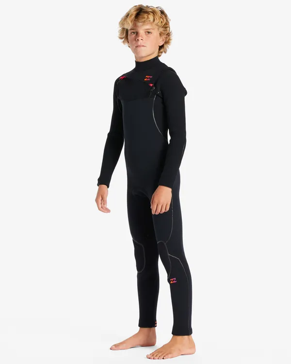 4/3MM FURNACE COMP  TRAJE DE SURF CON CREMALLERA EN EL PECHO PARA CHICOS 816