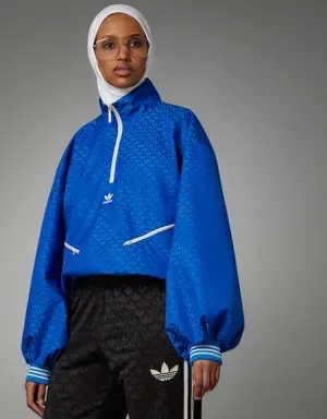 ADIDAS CORTAVIENTOS ADICOLOR 70S HALFZIP MONOGRAM