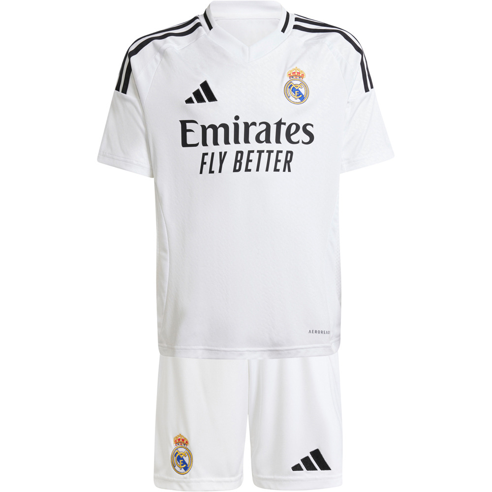 adidas REAL MADRID 24/25 1ª EQUIPACION Equipación Fútbol Niño