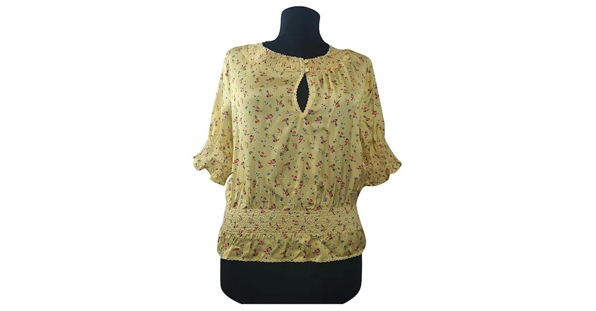 & Other Stories Tops Multicolor Amarillo 