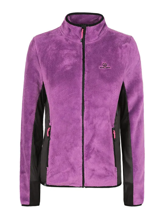 Athl Dpt Sudadera polar con capucha para mujer