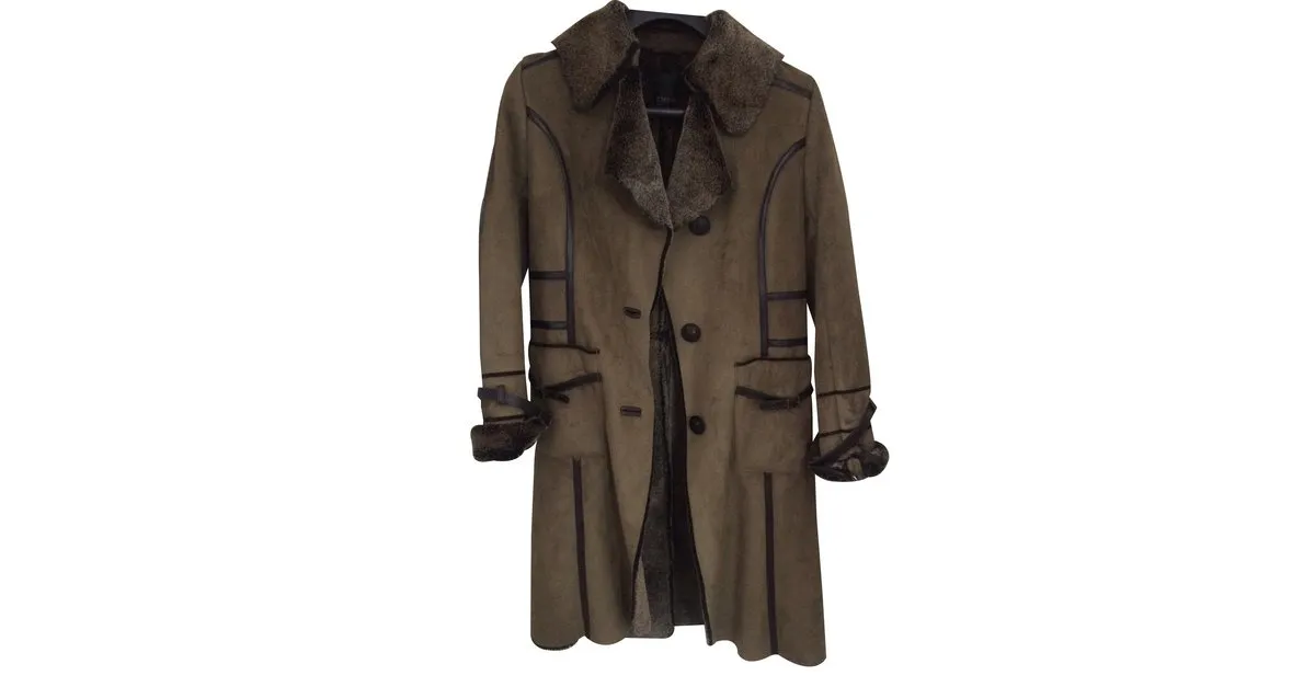 Autre Marque Abrigos, Ropa de calle Castaño 