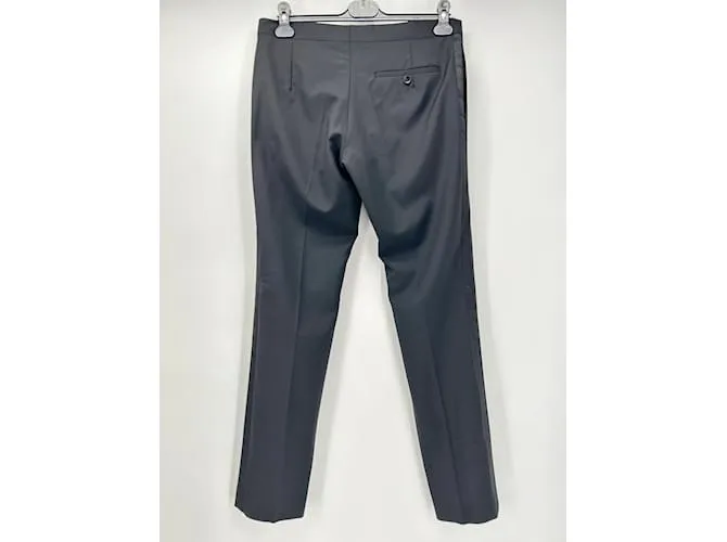 BALENCIAGA Pantalón T.ÉL 46 Lana Negro 