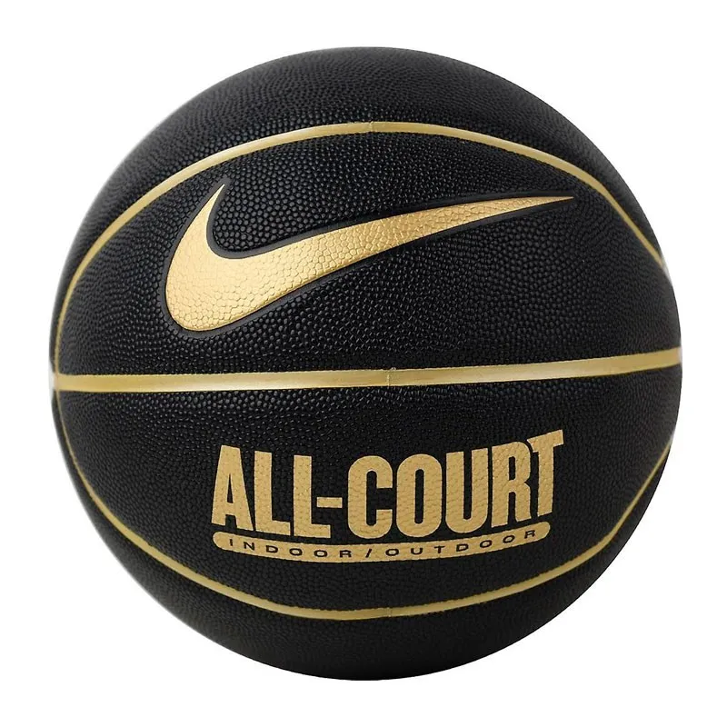 BALÓN NIKE EVERYDAY ALL COURT BLACK GOLD