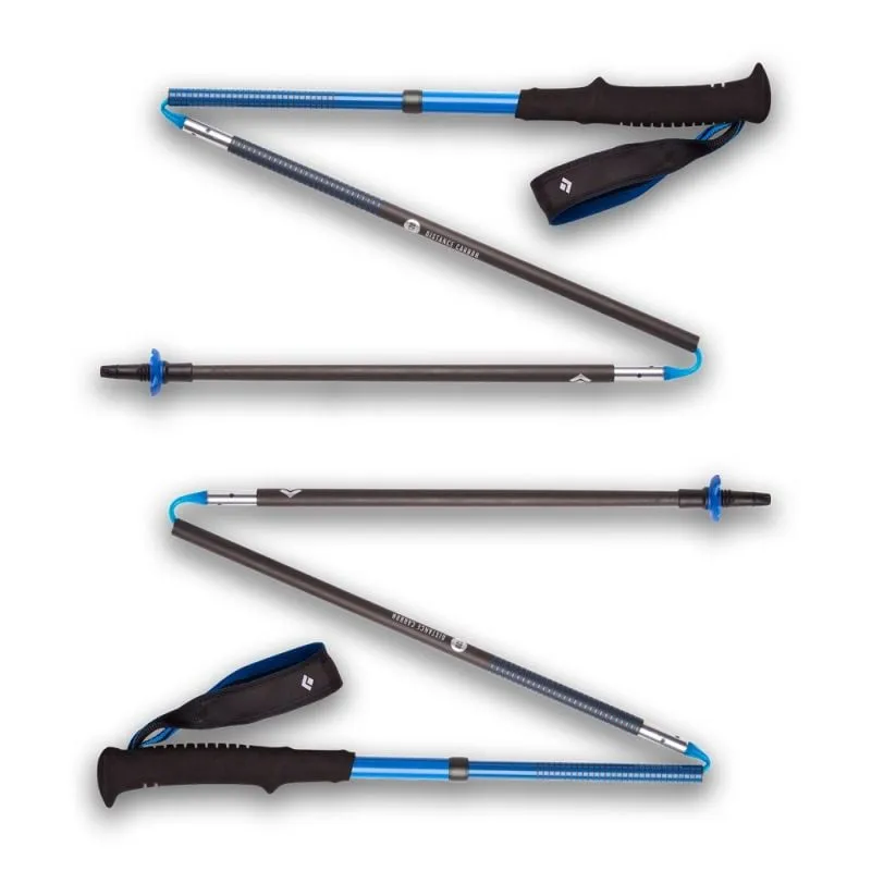 Bastones de trail Black Diamond Bastones Distance Carbon Z (Ultra Blue)
