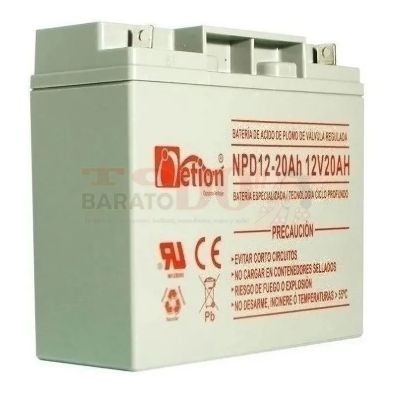 Batería Ciclo Profundo 12v 20ah Energía Solar