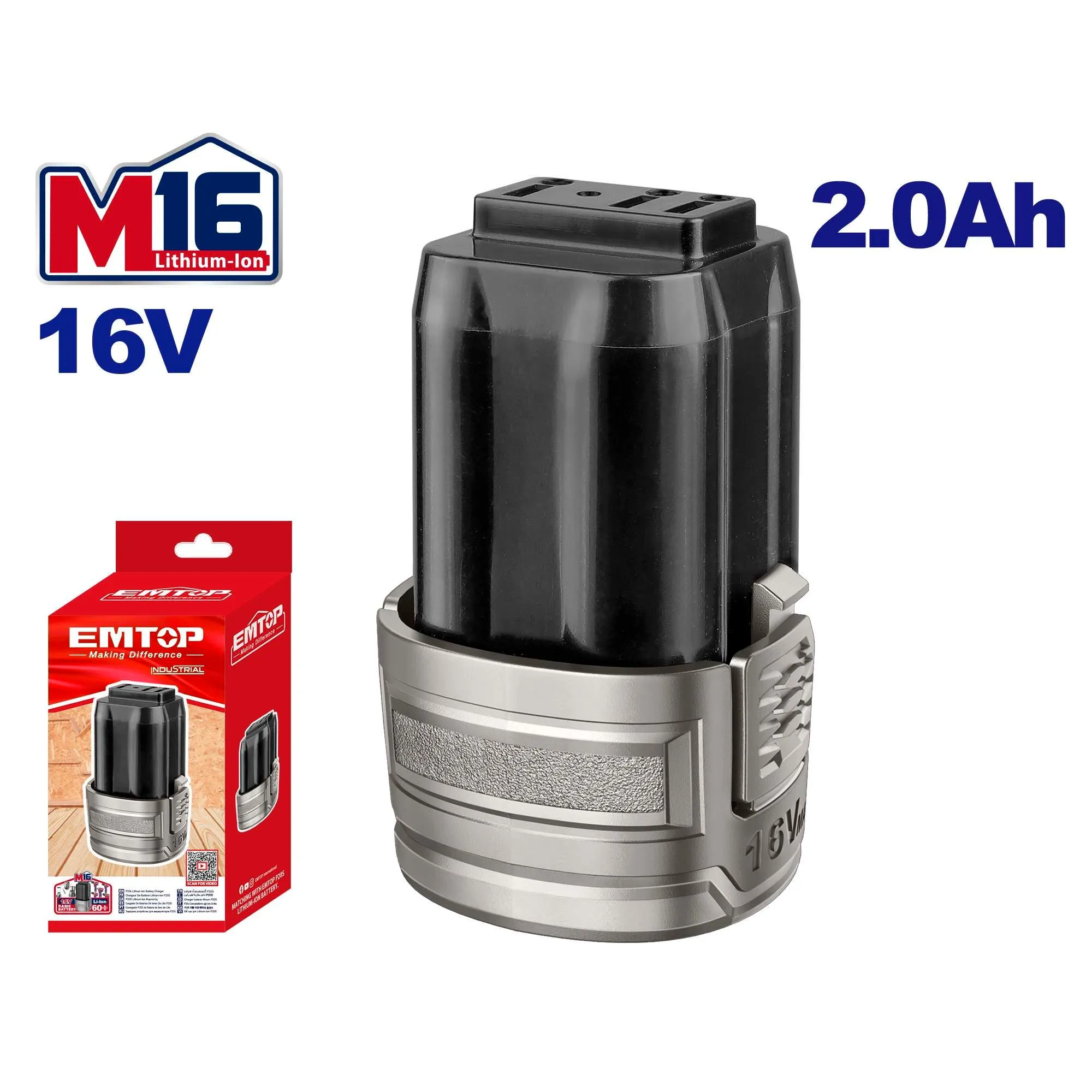 Batería de Litio 16V 2Ah