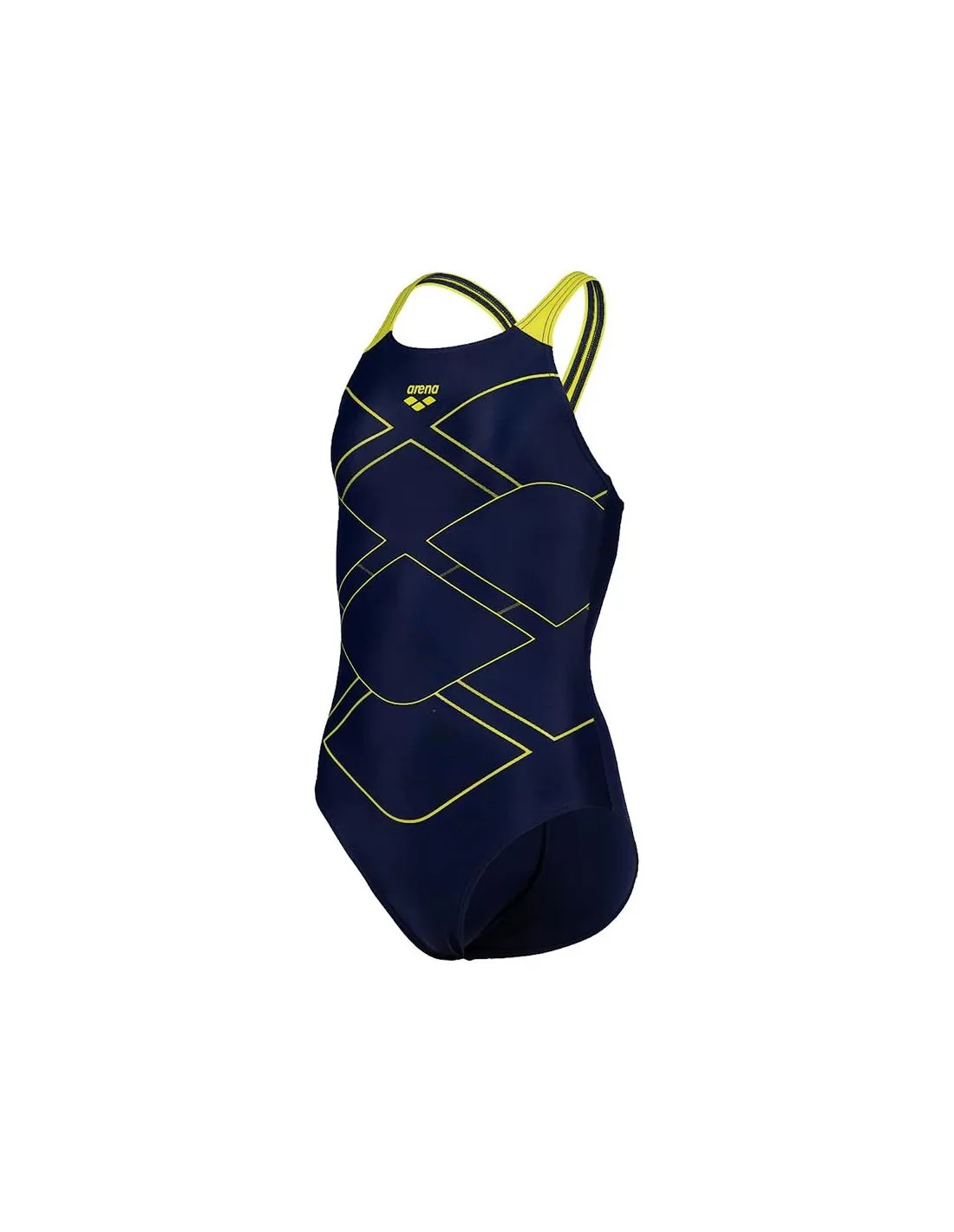 Bañador de Natación Arena Mark Swimsuit Infantil Navy/Soft Green