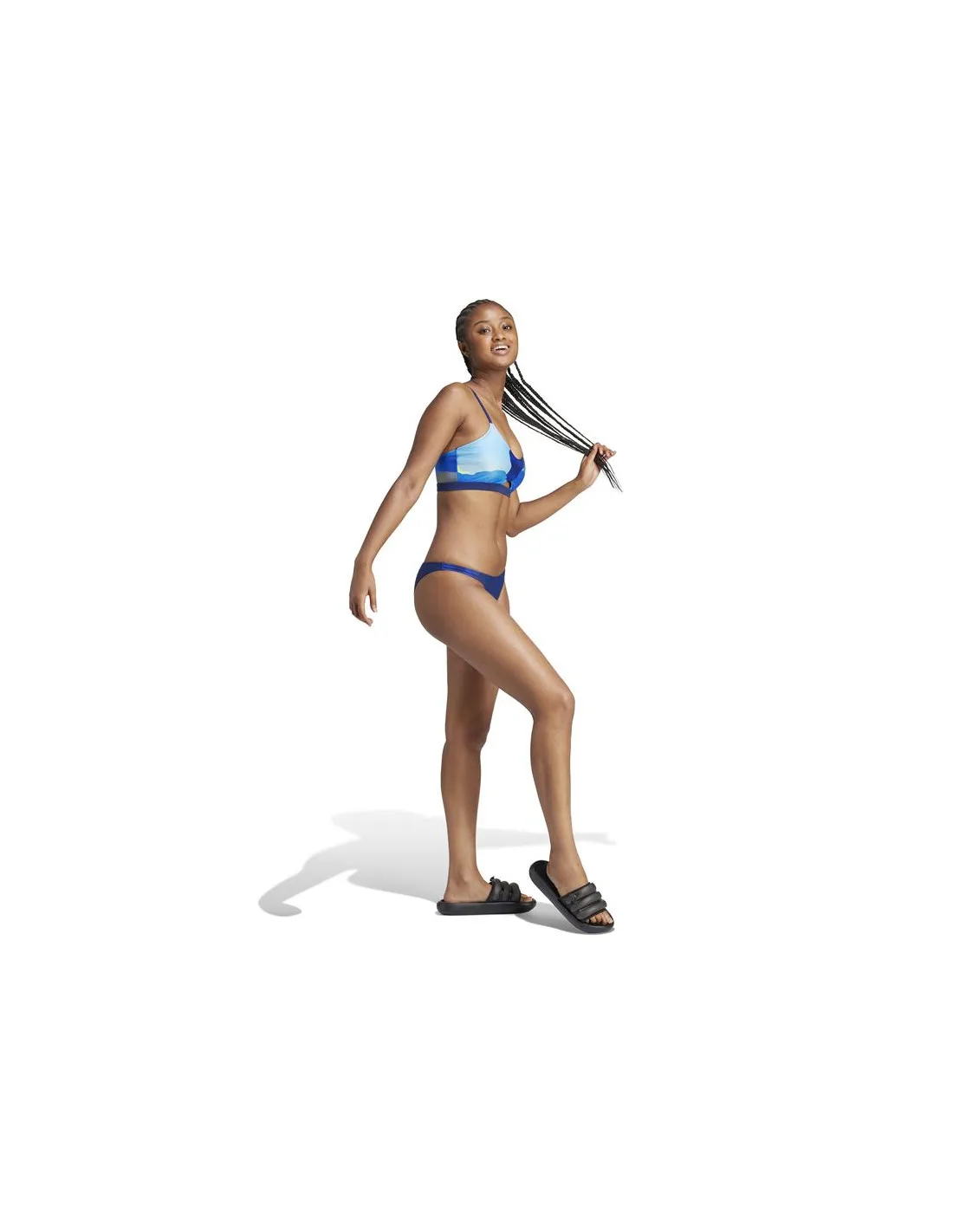 Bikini de Natación adidas City Camo Mujer Azul
