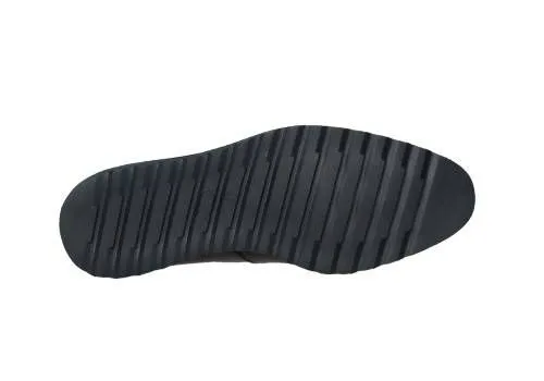 Blucher Trenzado Gris Banda Celeste/gris Claro Piso Azul