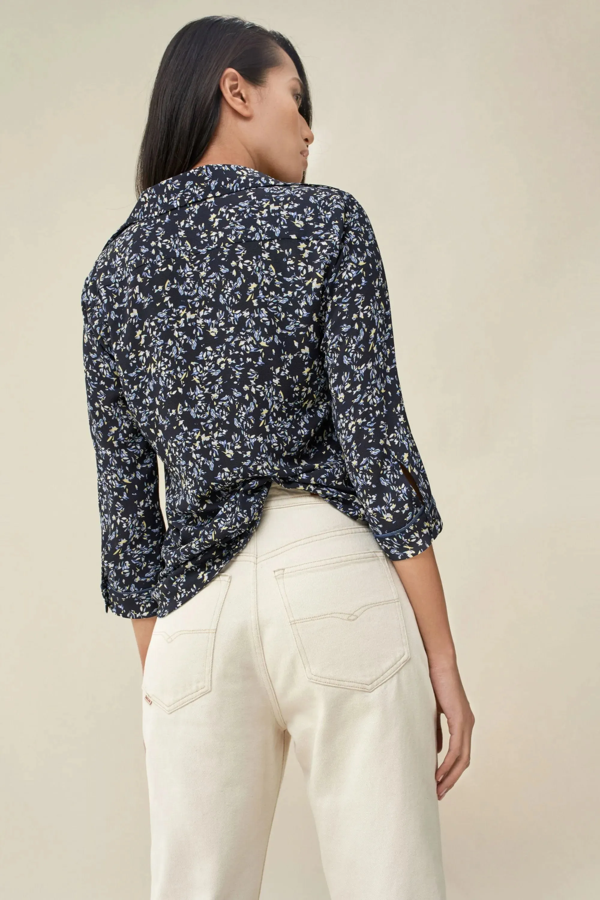 Blusa con print floral