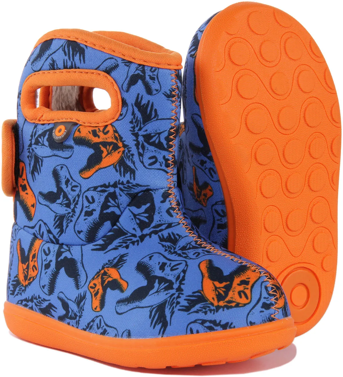 Bogs Baby Bogs Dino Botas impermeables NeoTech para niños en verde