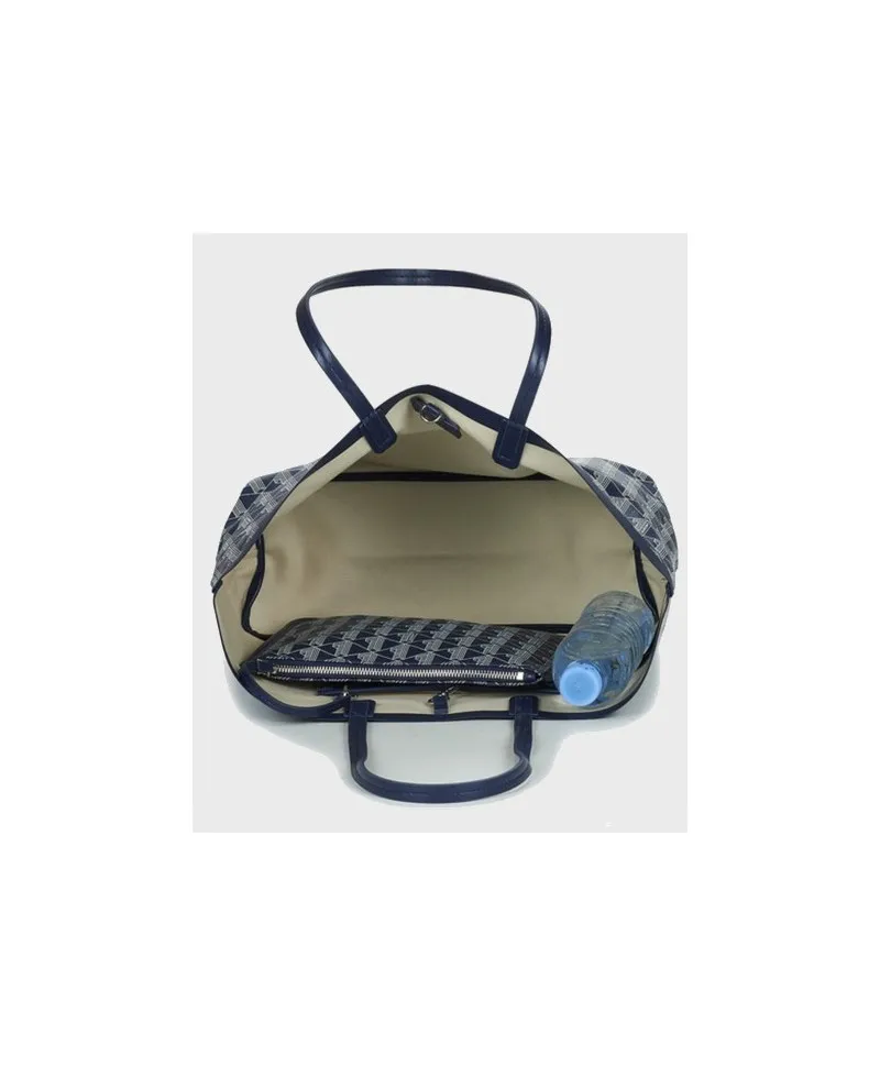 Bolso Tote LACOSTE Zely Lona Azul Mujer