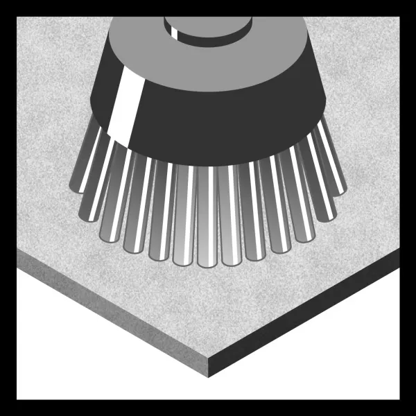 BOSCH  2608622061  CEPILLOOLLA, 65X0.3 MM, ALAMBRE CORRUGADO, METALES FERROSOS, METALES NO FERROSOS