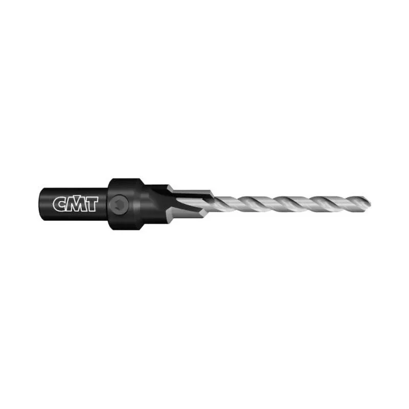 Broca con avellanador para embutir tornillos en muebles