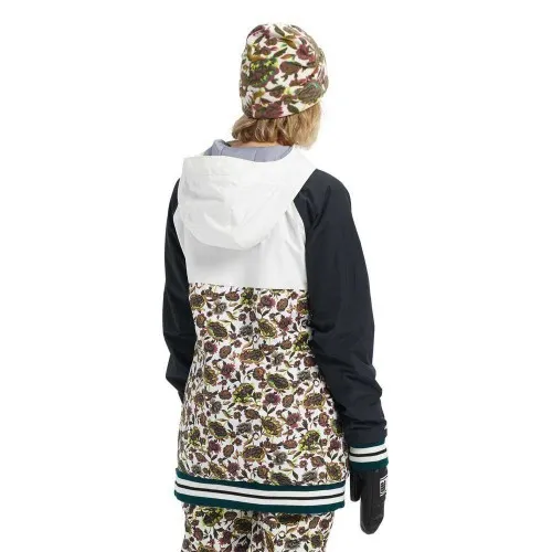 Burton Loyle Anorak True Black/Stout White/White Floral