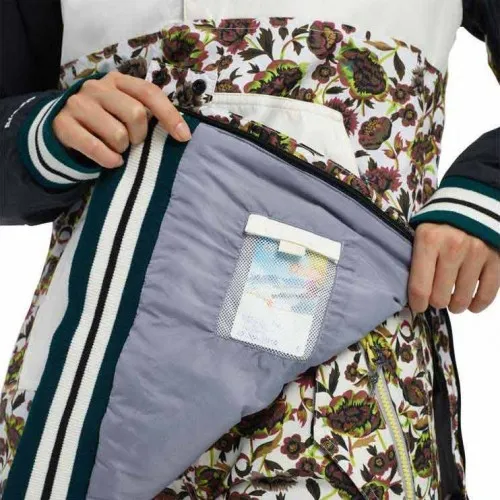 Burton Loyle Anorak True Black/Stout White/White Floral