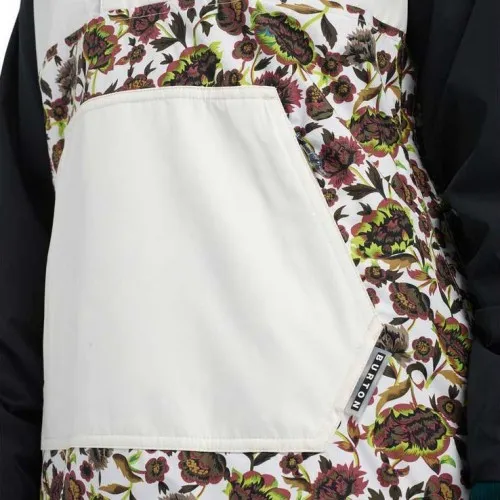Burton Loyle Anorak True Black/Stout White/White Floral