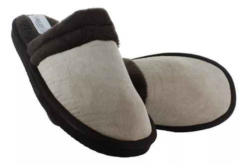 Cabrales Pantufla Sueco Slip On Afelpada Suave Hombre 87233