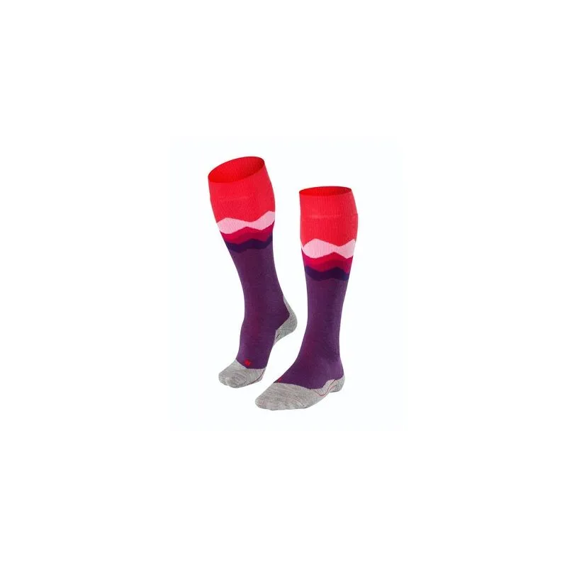 Calcetines Falke Sk2 Crest para mujer hasta la rodilla