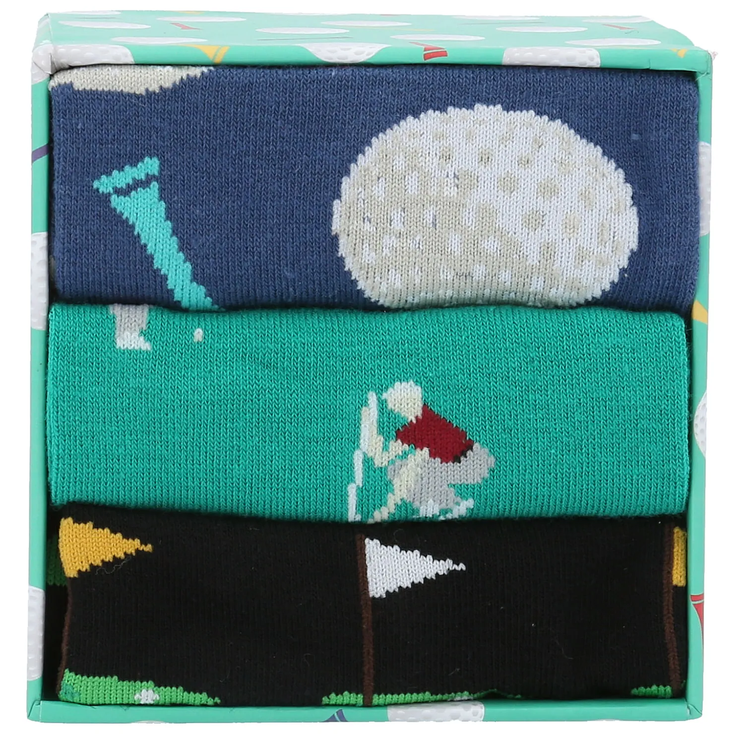 Calcetín Algodón Hombre Pack Golf
