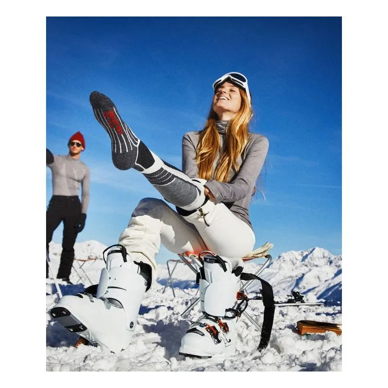Calcetín de esquí Sk2 Falke (Offwhite) Mujer
