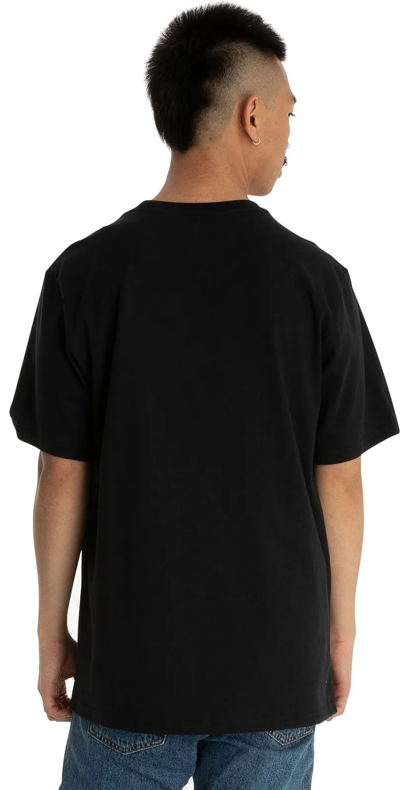 CAMISA CONVERSE STAR CHEVRON OCEAN/10024746  A01/BLACK  MEN´S