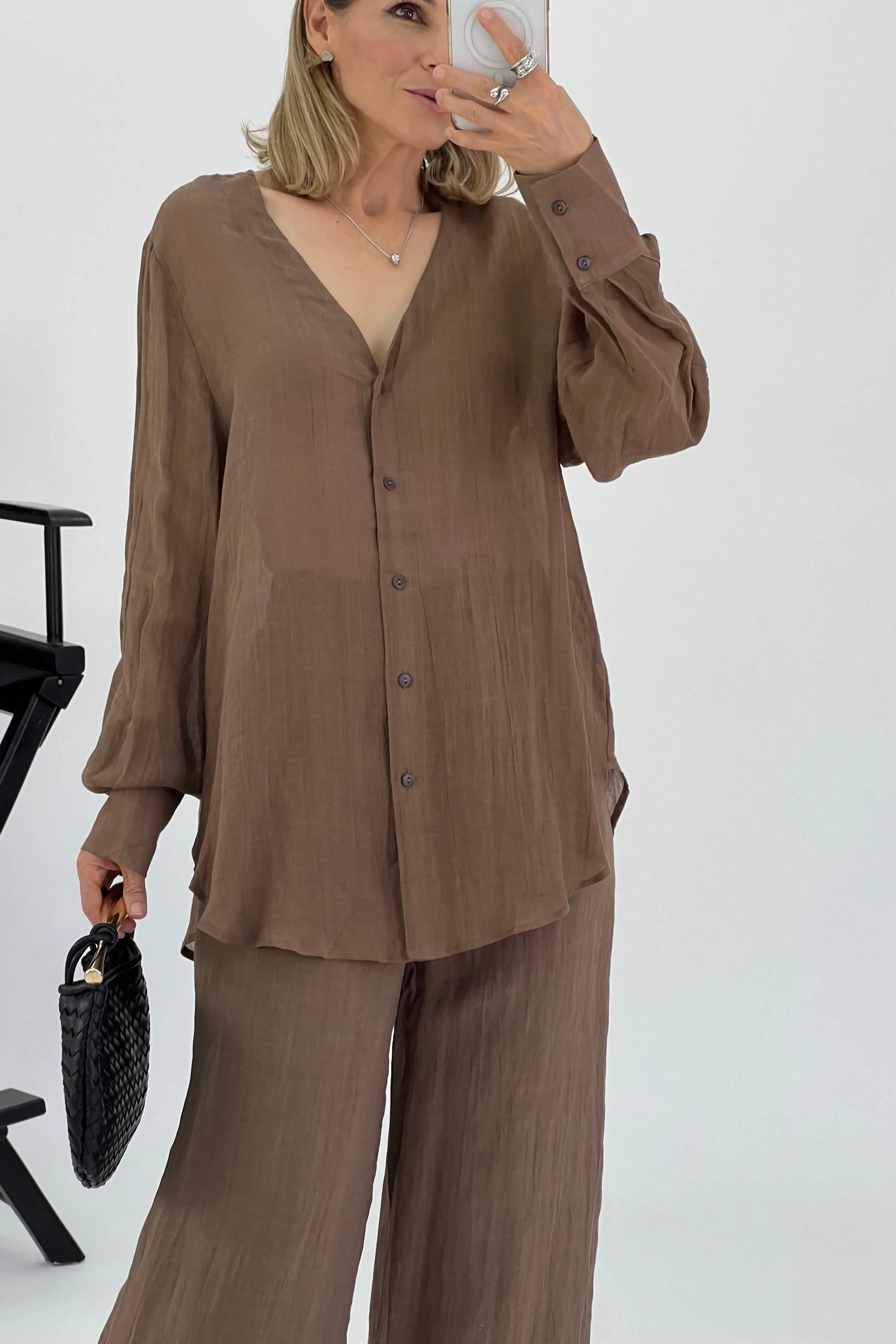 CAMISA CUELLO V