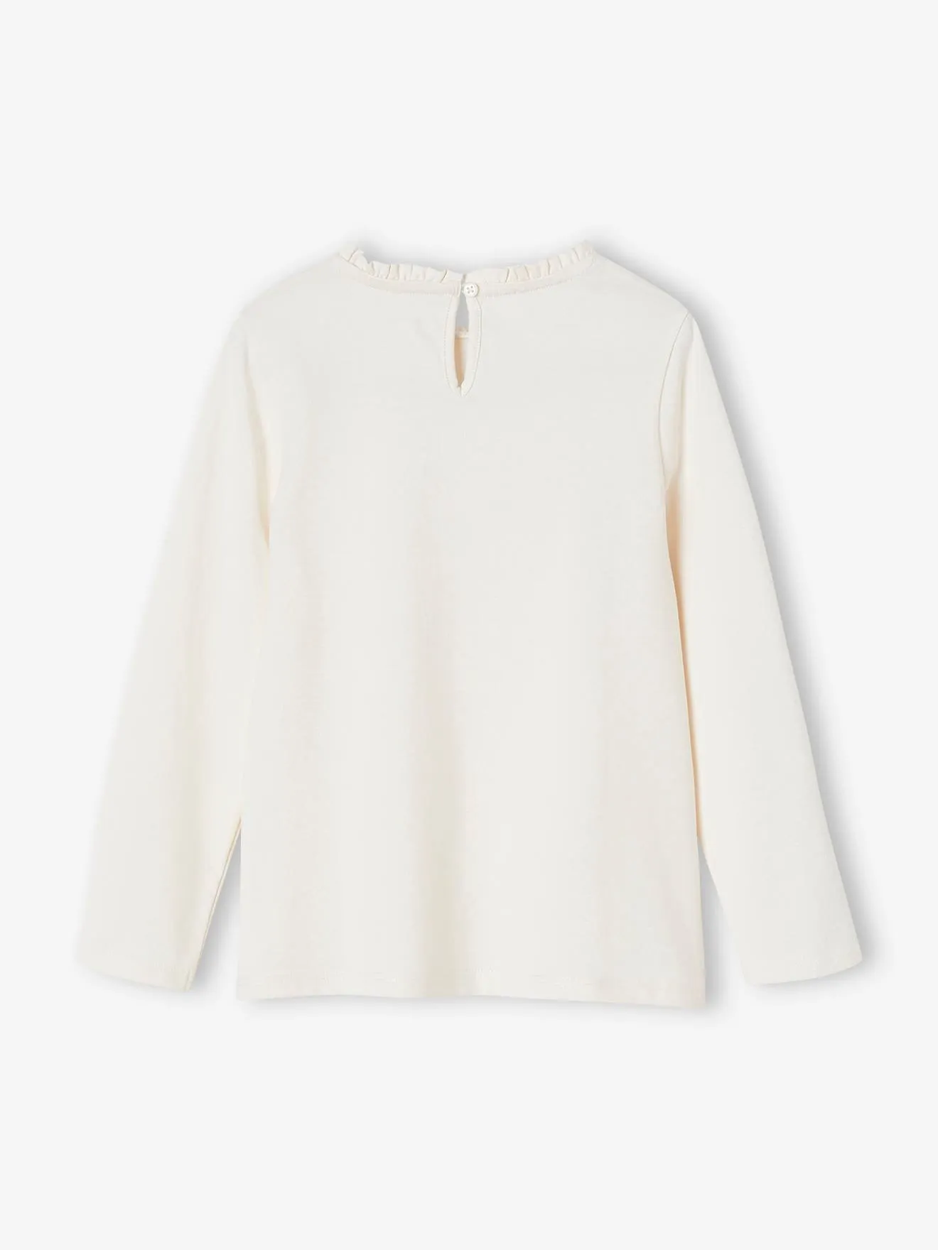 CAMISETA CON MOTIVO FANTASíA Y DETALLES DE FRUFRú OEKOTEX®, PARA NIñA