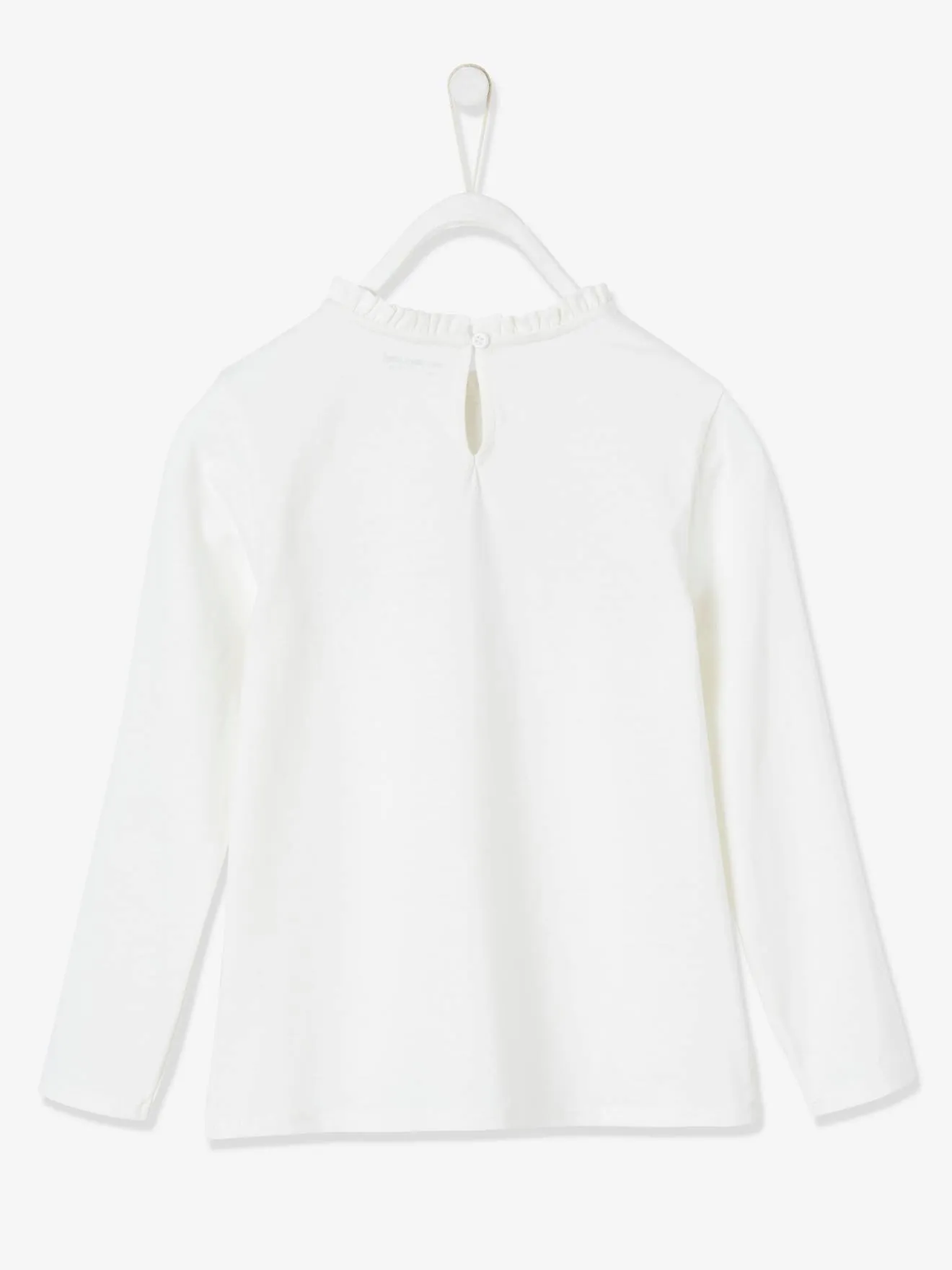 CAMISETA CON MOTIVO FANTASíA Y DETALLES DE FRUFRú OEKOTEX®, PARA NIñA