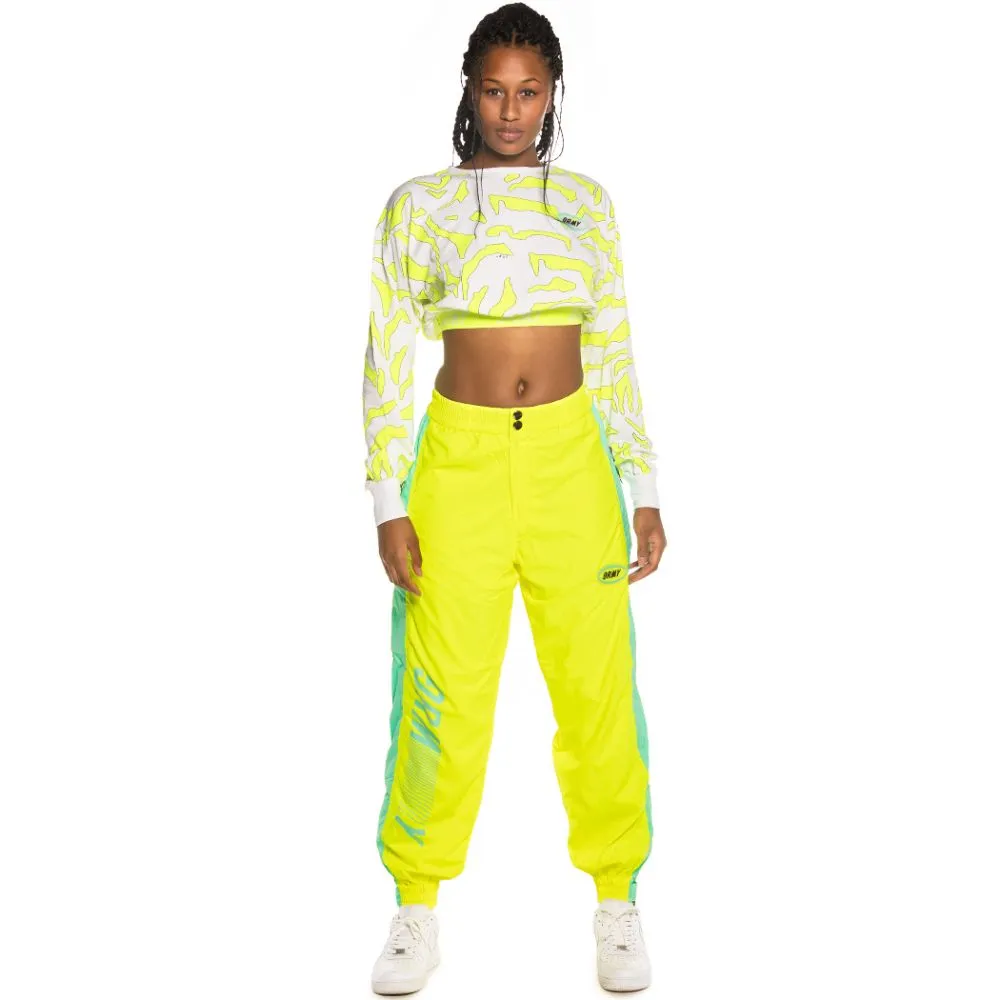Camiseta Grimey Chica Mysterious Vibes Long Sleeve Crop Top FW19 White