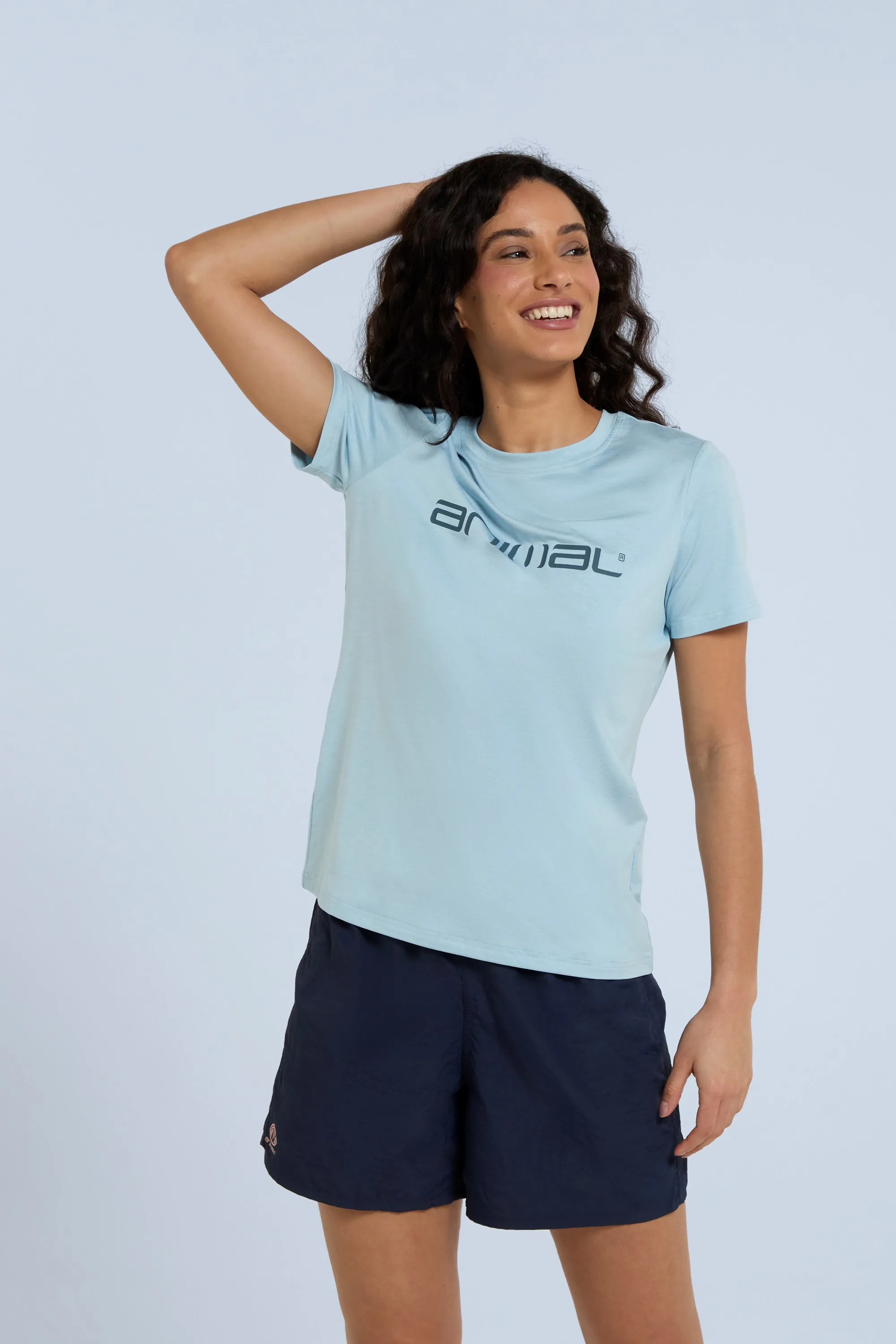 Camiseta Latero de natación híbrida para mujer