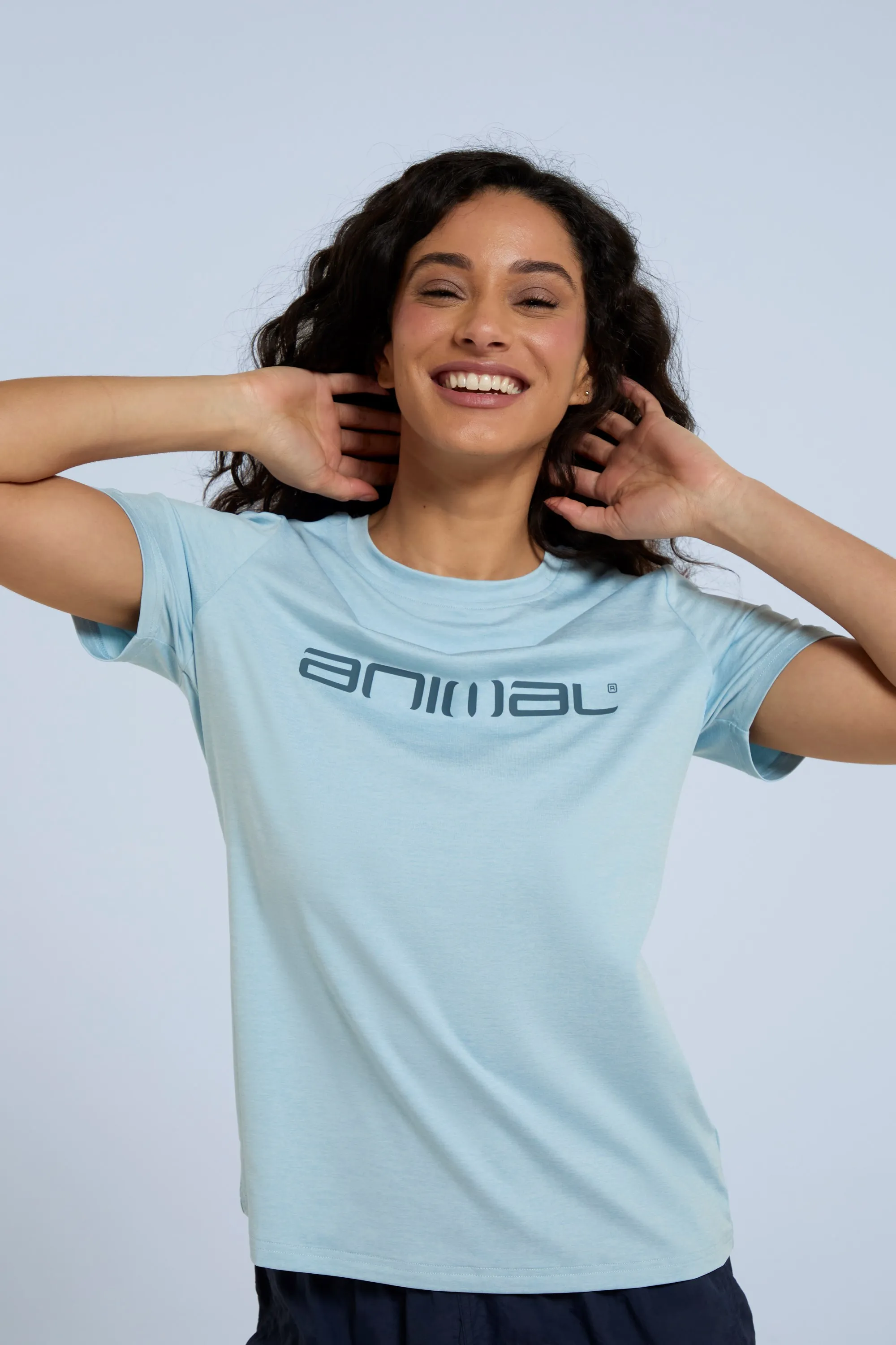 Camiseta Latero de natación híbrida para mujer