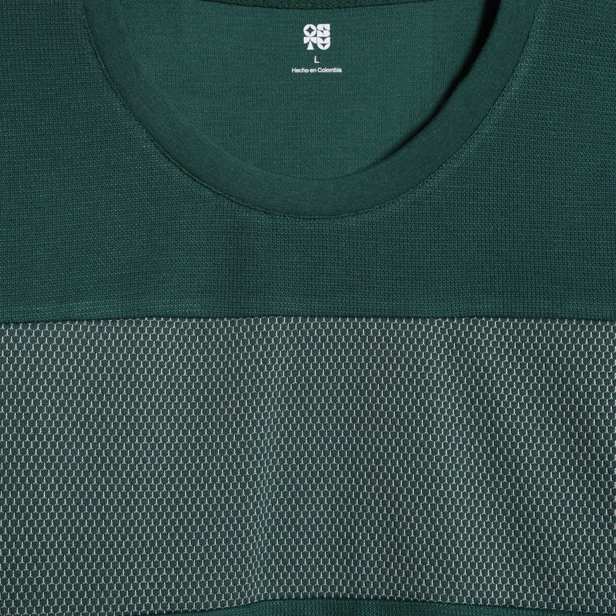 Camiseta Manga Corta Con Franjas