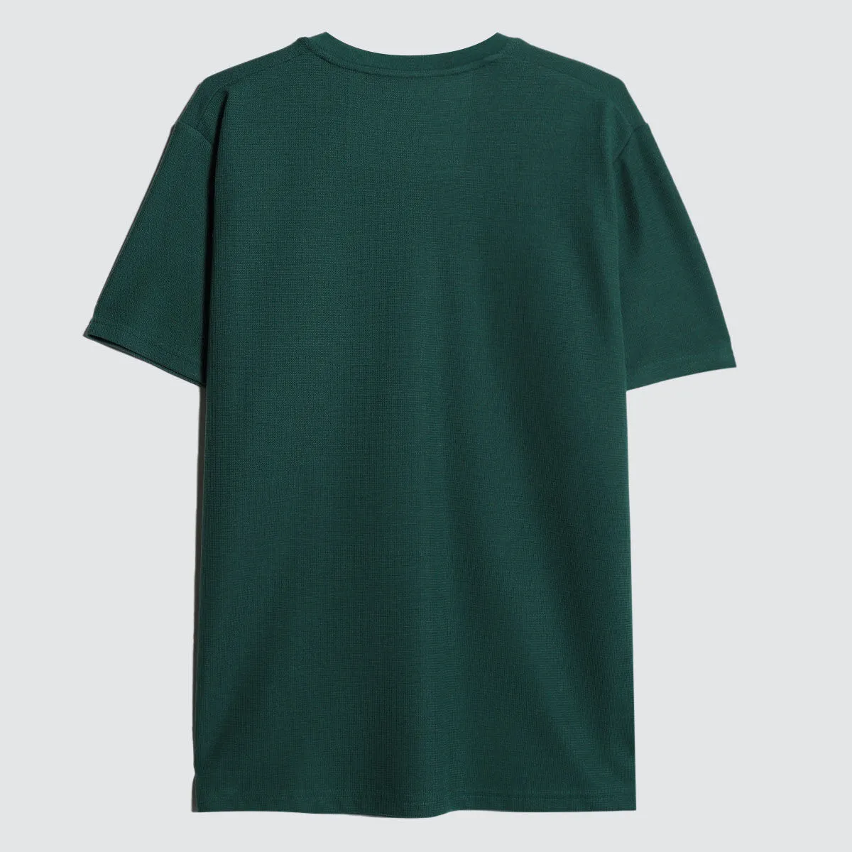 Camiseta Manga Corta Con Franjas