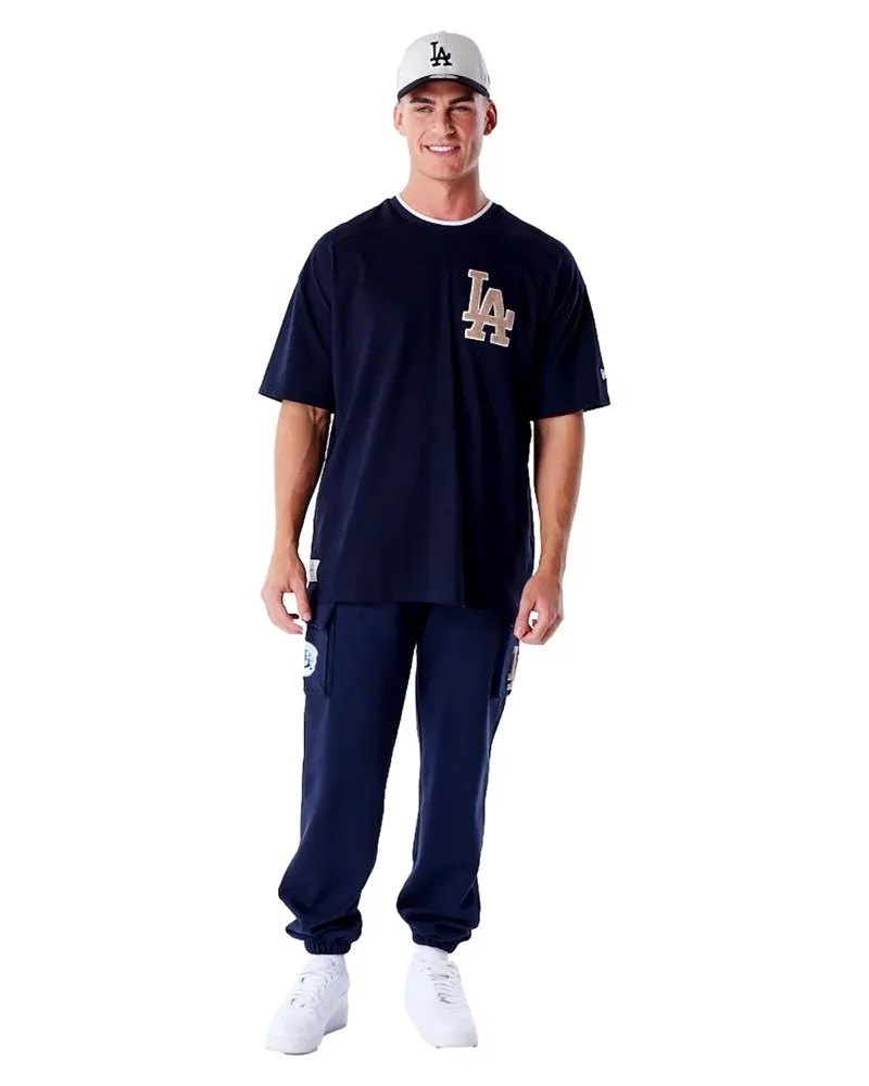 Camiseta new era marino dodgers wrld series drp shldr tee losdod