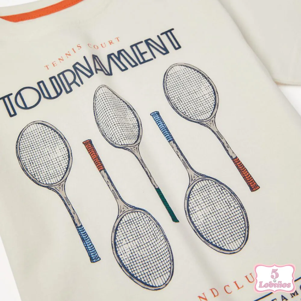 CAMISETA NIÑO TENNIS Zippy