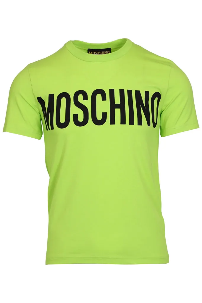 Camiseta verde logo grande parte delantera