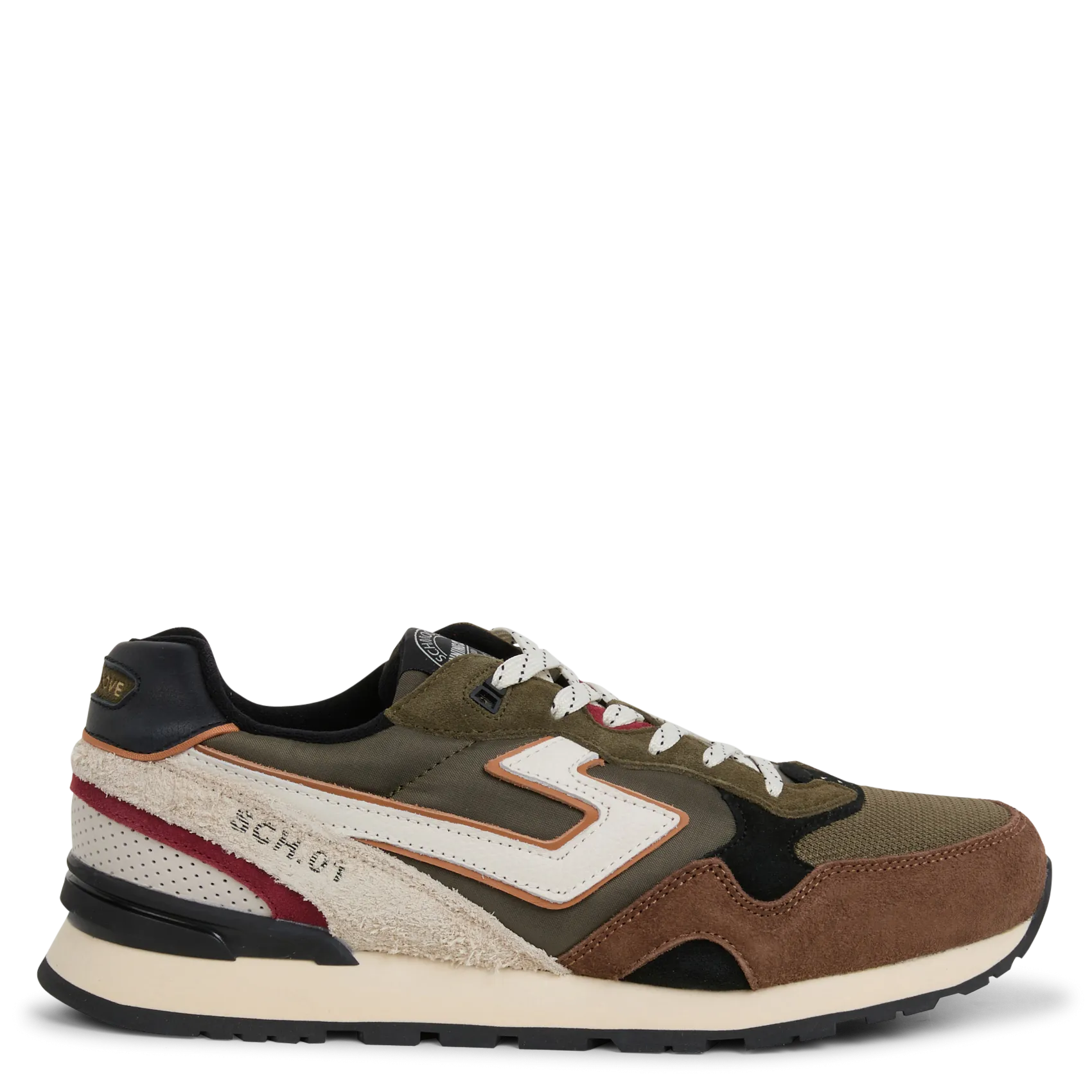 CAPE CODE RUNNER  ZAPATILLAS BAJAS DE CUERO MEZCLADO BIMATéRIAL EN MULTICOLOR