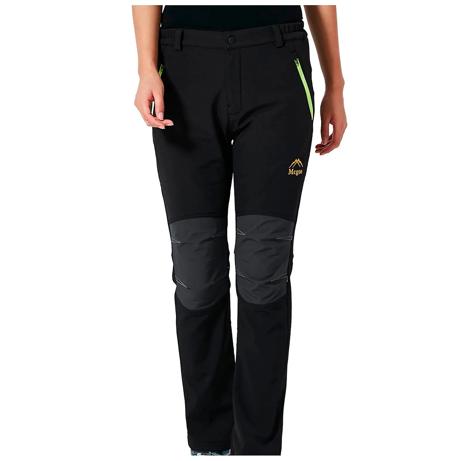 Carga de montañismo y esquí al aire libre para mujeres Cosiendo pantalones cálidos pantalones