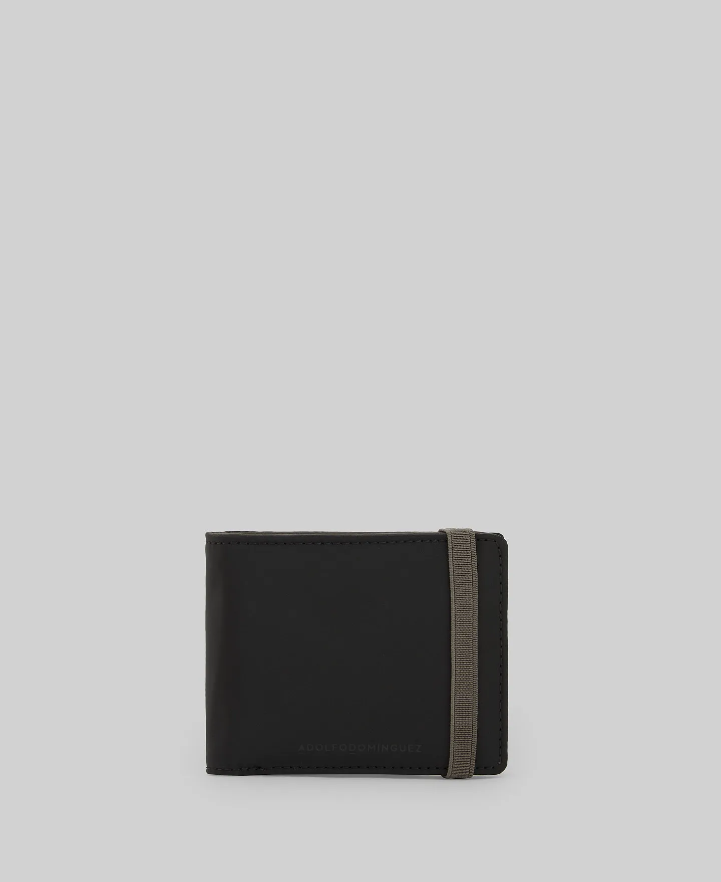 Cartera nailon negra hombre