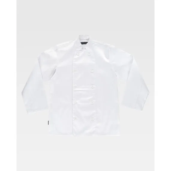 Casaca cuello mao de manga larga WORKTEAM Servicios B9002