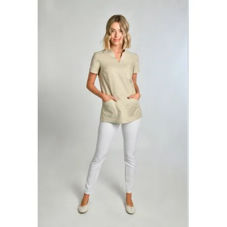 Casaca sanidad cuello mao