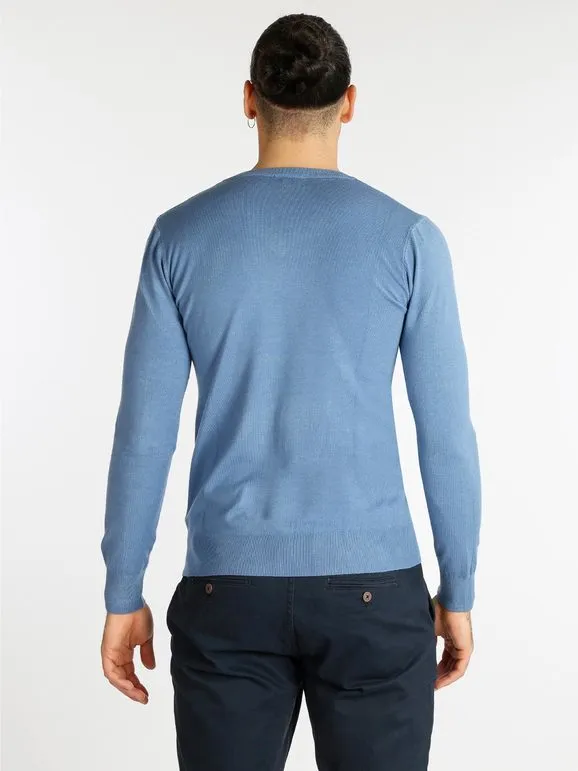 Cashtouch Jersey de color liso para hombre.