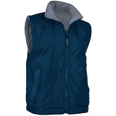 CHALECO REVERSIBLE ASPEN AZUL MARINOGRIS TXXL