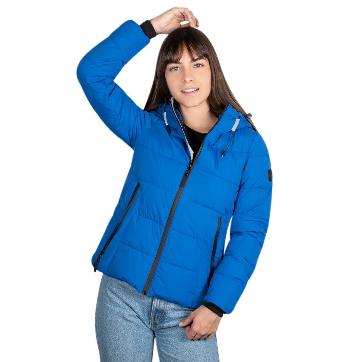 Chamarra Trendy Capitonada Mujer